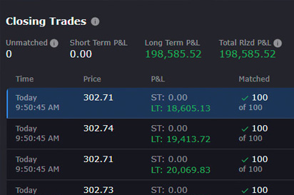 Optimize Lot Matching